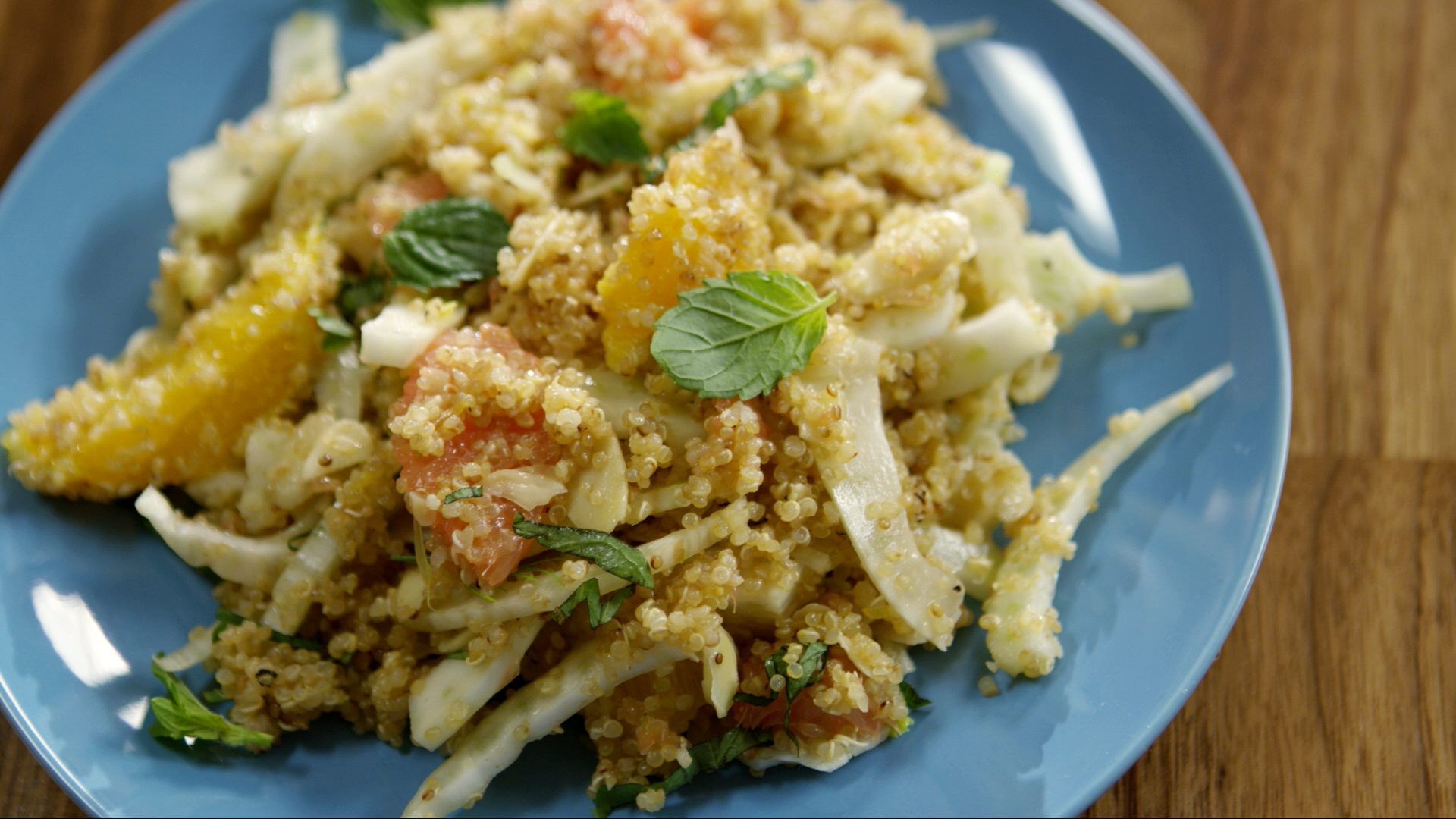 Salade de quinoa et agrumes 