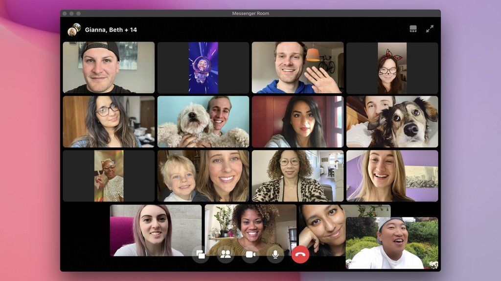A video call