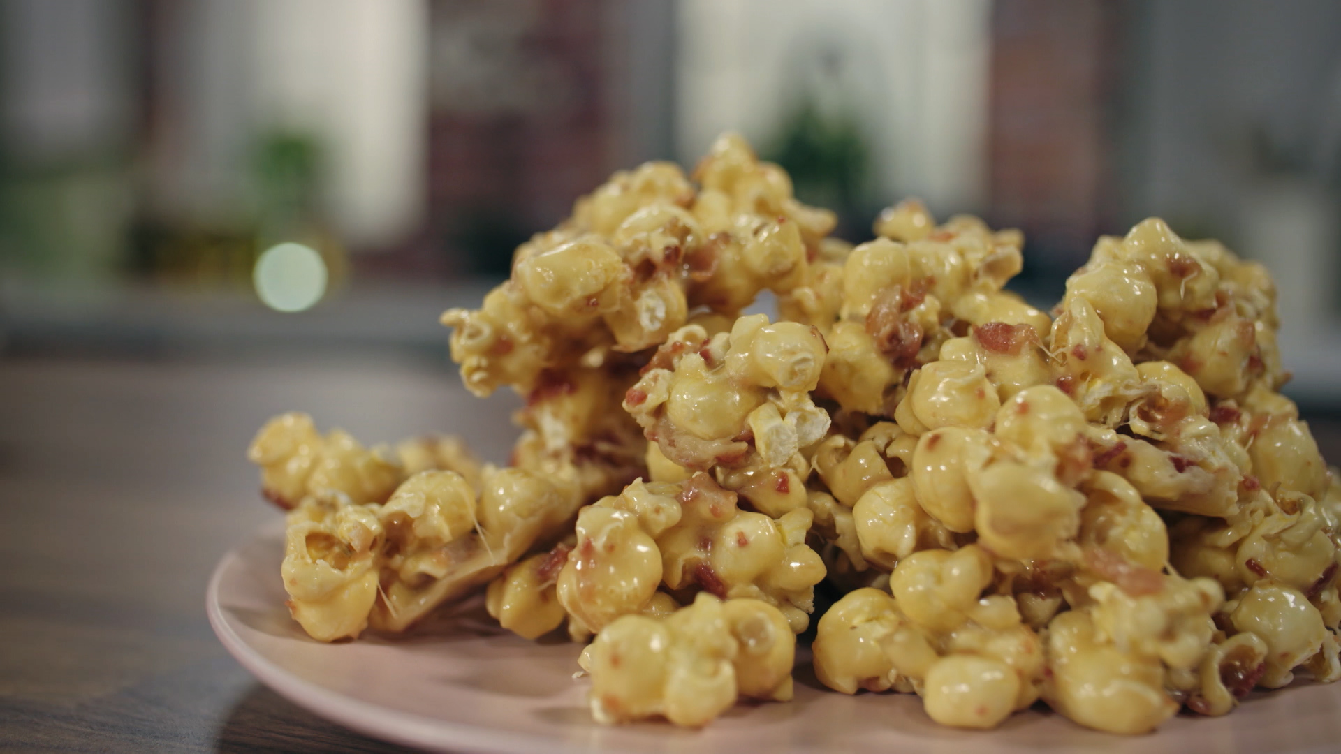 Popcorn sucré avec bacon