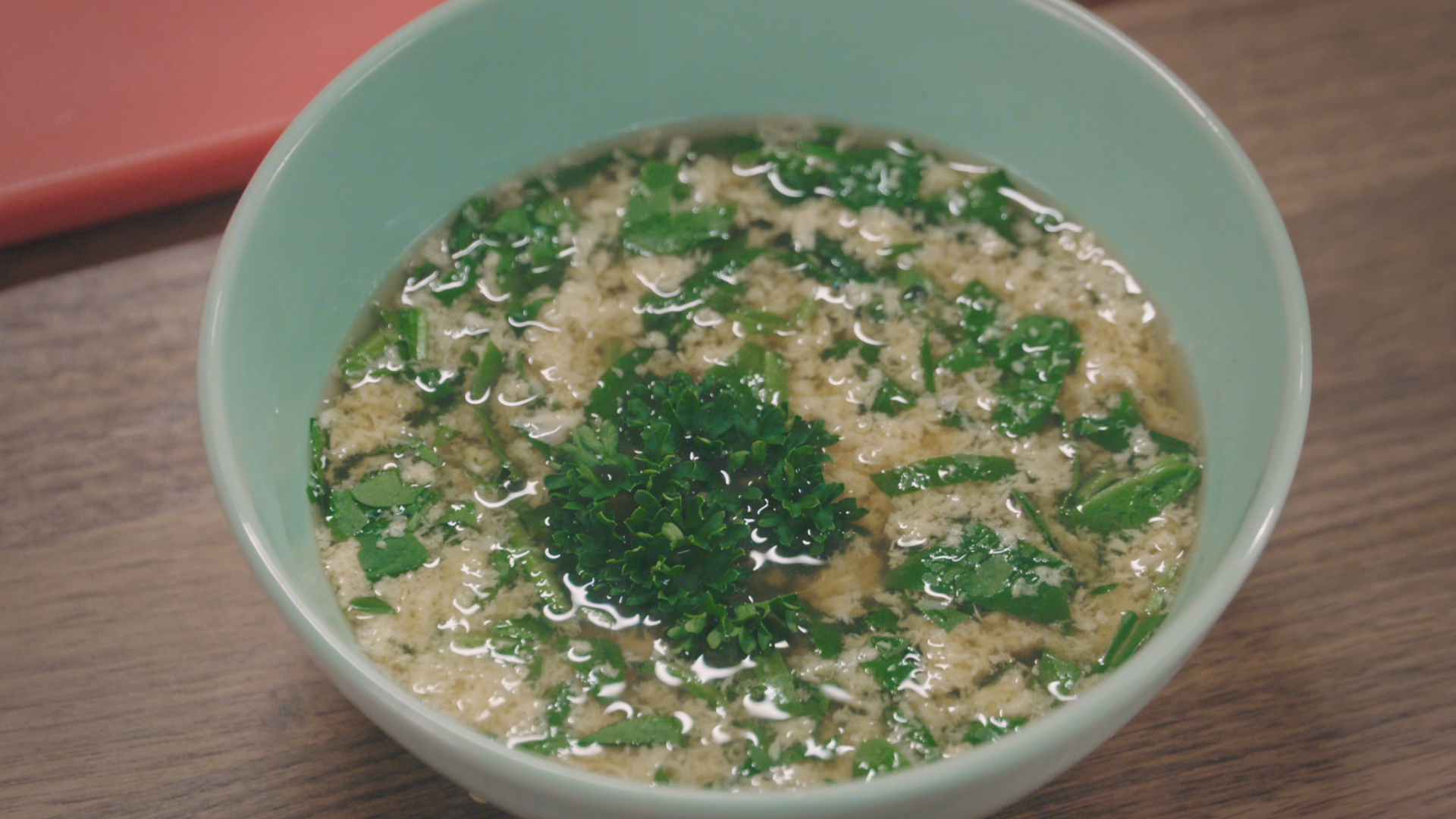 Soupe stracciatella