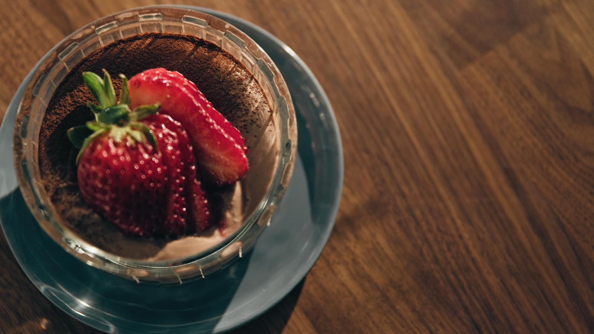 Mousse au chocolat fruitée 