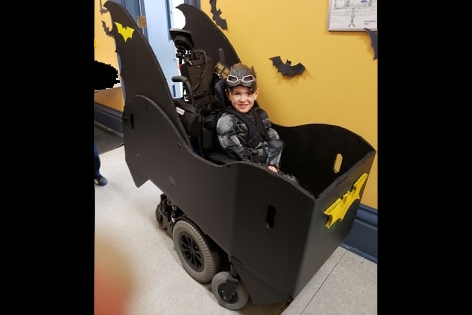 Batman et sa batmobile
