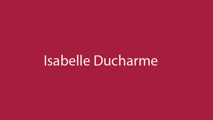 Isabelle Ducharme