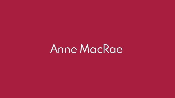 Anne MacRae