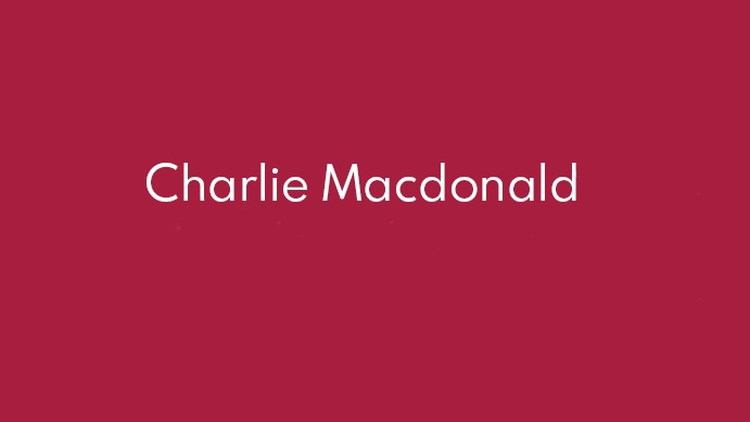 Charlie Macdonald, directeur